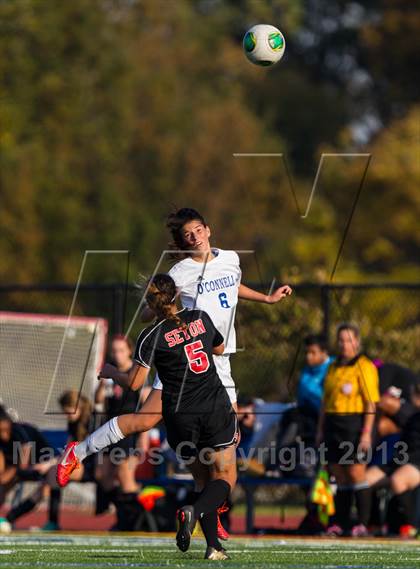 Thumbnail 2 in Seton vs Bishop O'Connell (WCAC Quarterfinal) photogallery.