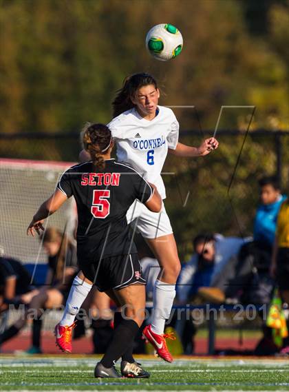 Thumbnail 1 in Seton vs Bishop O'Connell (WCAC Quarterfinal) photogallery.