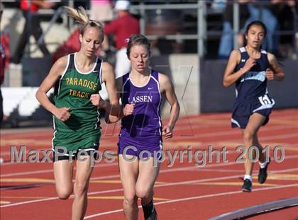Thumbnail 1 in CIF NS Masters Championships (Girls 1600) photogallery.
