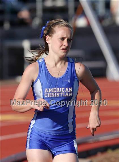 Thumbnail 1 in CIF NS Masters Championships (Girls 1600) photogallery.