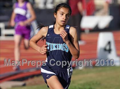 Thumbnail 2 in CIF NS Masters Championships (Girls 1600) photogallery.