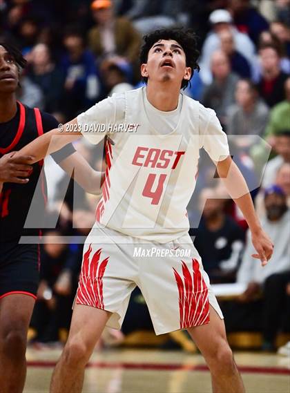 Thumbnail 3 in Eaglecrest vs Denver East (CHSAA 6A Round 2 Playoff) photogallery.