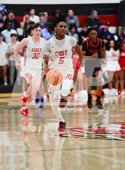 Thumbnail 1 in Eaglecrest vs Denver East (CHSAA 6A Round 2 Playoff) photogallery.