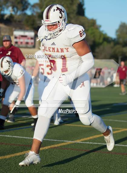 Thumbnail 1 in Oaks Christian vs. Alemany photogallery.