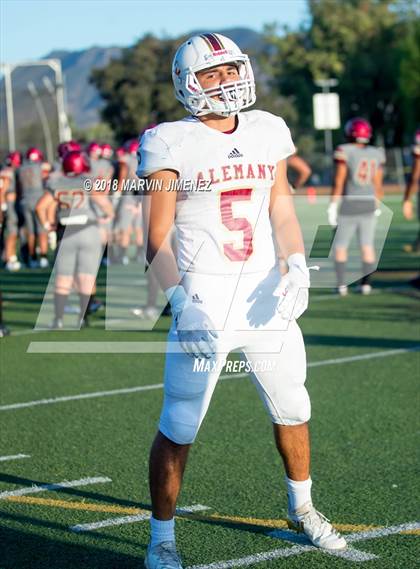 Thumbnail 1 in Oaks Christian vs. Alemany photogallery.