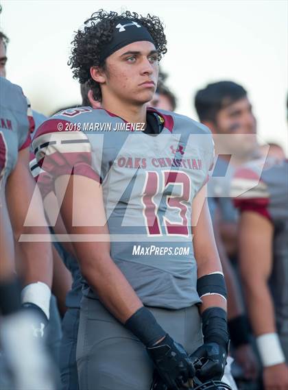 Thumbnail 1 in Oaks Christian vs. Alemany photogallery.