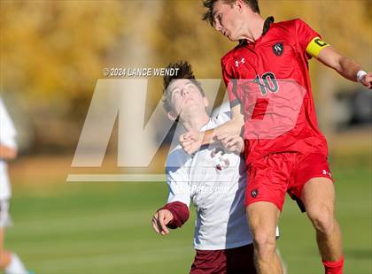 Thumbnail 2 in Berthoud @ Colorado Academy (CHSAA 3A First Round) photogallery.
