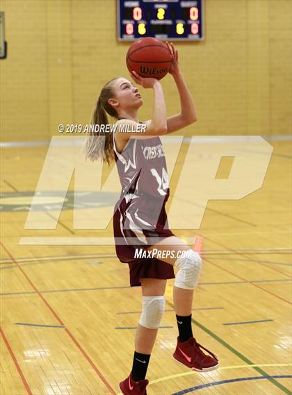 Thumbnail 1 in Sacred Heart Academy vs. Mount St. Mary Academy (MMHSAA Class A Final) photogallery.