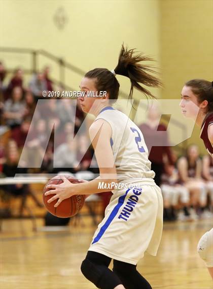 Thumbnail 1 in Sacred Heart Academy vs. Mount St. Mary Academy (MMHSAA Class A Final) photogallery.