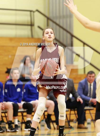 Thumbnail 2 in Sacred Heart Academy vs. Mount St. Mary Academy (MMHSAA Class A Final) photogallery.