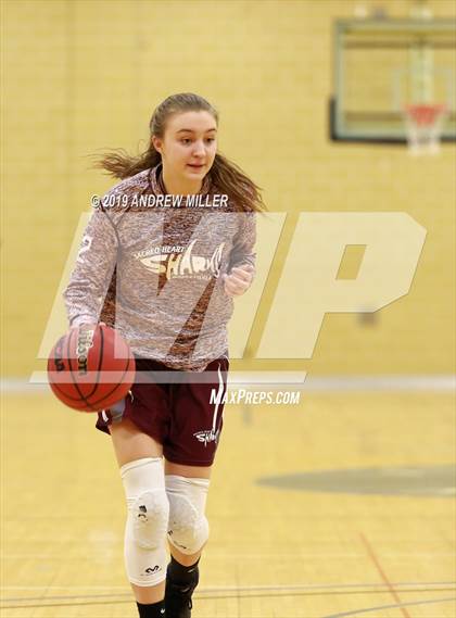 Thumbnail 3 in Sacred Heart Academy vs. Mount St. Mary Academy (MMHSAA Class A Final) photogallery.