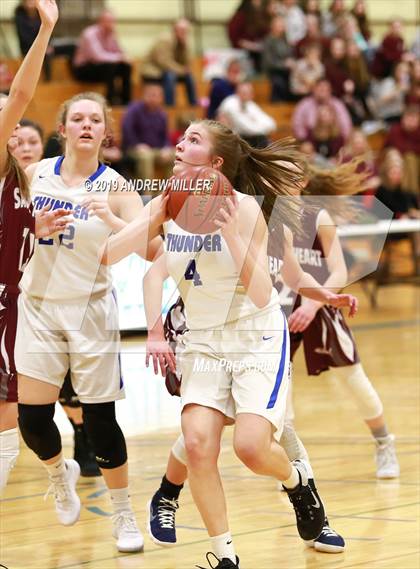 Thumbnail 3 in Sacred Heart Academy vs. Mount St. Mary Academy (MMHSAA Class A Final) photogallery.