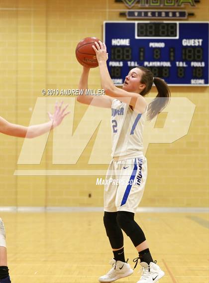 Thumbnail 3 in Sacred Heart Academy vs. Mount St. Mary Academy (MMHSAA Class A Final) photogallery.