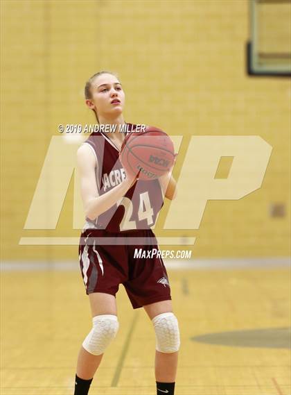 Thumbnail 1 in Sacred Heart Academy vs. Mount St. Mary Academy (MMHSAA Class A Final) photogallery.