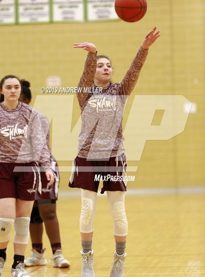 Thumbnail 1 in Sacred Heart Academy vs. Mount St. Mary Academy (MMHSAA Class A Final) photogallery.