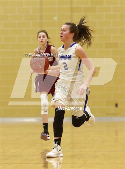 Thumbnail 1 in Sacred Heart Academy vs. Mount St. Mary Academy (MMHSAA Class A Final) photogallery.