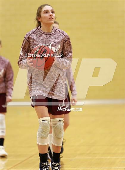 Thumbnail 2 in Sacred Heart Academy vs. Mount St. Mary Academy (MMHSAA Class A Final) photogallery.