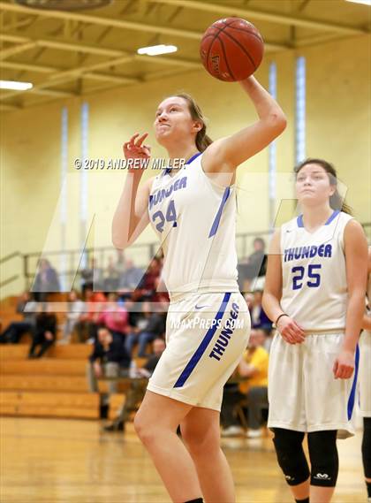 Thumbnail 1 in Sacred Heart Academy vs. Mount St. Mary Academy (MMHSAA Class A Final) photogallery.