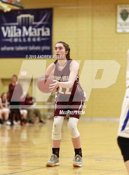 Thumbnail 1 in Sacred Heart Academy vs. Mount St. Mary Academy (MMHSAA Class A Final) photogallery.