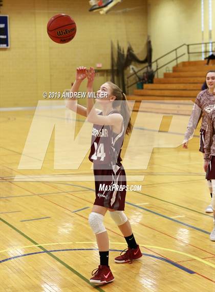 Thumbnail 2 in Sacred Heart Academy vs. Mount St. Mary Academy (MMHSAA Class A Final) photogallery.