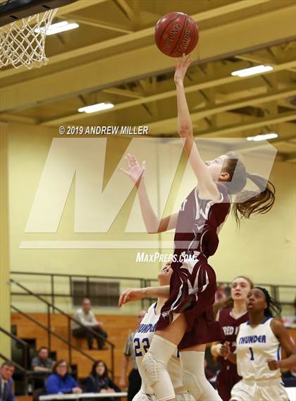 Thumbnail 3 in Sacred Heart Academy vs. Mount St. Mary Academy (MMHSAA Class A Final) photogallery.