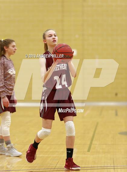 Thumbnail 3 in Sacred Heart Academy vs. Mount St. Mary Academy (MMHSAA Class A Final) photogallery.