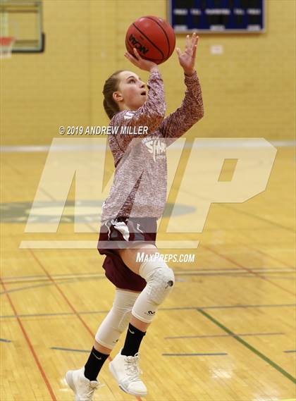 Thumbnail 2 in Sacred Heart Academy vs. Mount St. Mary Academy (MMHSAA Class A Final) photogallery.