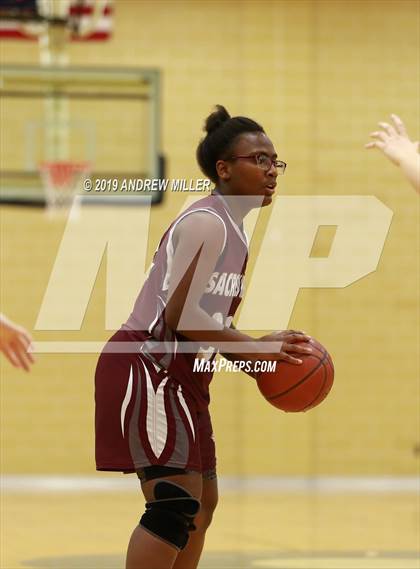 Thumbnail 1 in Sacred Heart Academy vs. Mount St. Mary Academy (MMHSAA Class A Final) photogallery.