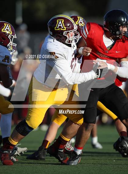 Thumbnail 1 in Arlington @ Salesian College Preparatory (CIF State 6-A Championship) photogallery.