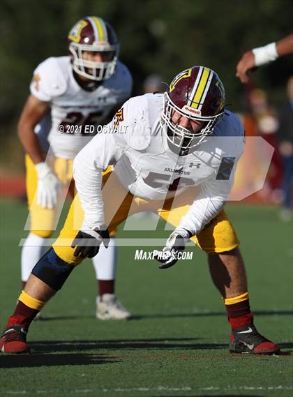 Thumbnail 3 in Arlington @ Salesian College Preparatory (CIF State 6-A Championship) photogallery.