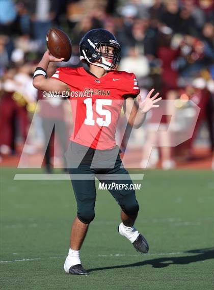 Thumbnail 2 in Arlington @ Salesian College Preparatory (CIF State 6-A Championship) photogallery.