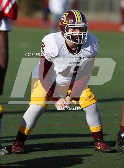 Thumbnail 3 in Arlington @ Salesian College Preparatory (CIF State 6-A Championship) photogallery.