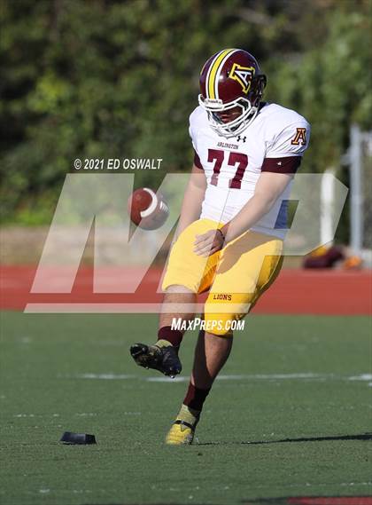 Thumbnail 1 in Arlington @ Salesian College Preparatory (CIF State 6-A Championship) photogallery.