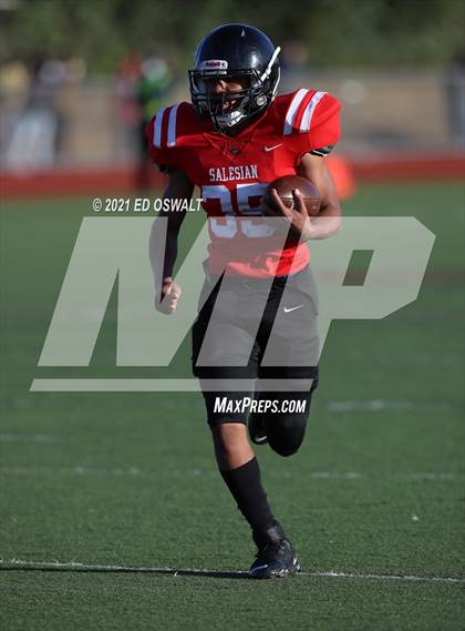 Thumbnail 1 in Arlington @ Salesian College Preparatory (CIF State 6-A Championship) photogallery.