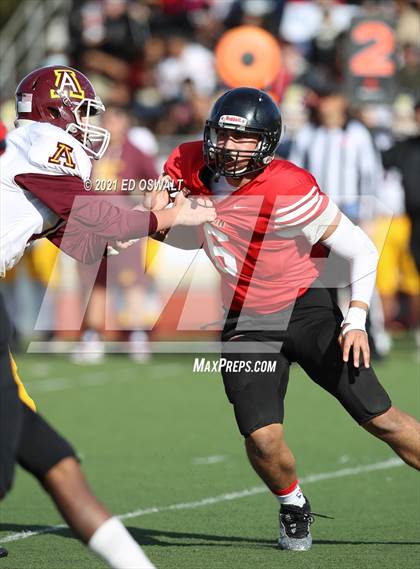 Thumbnail 2 in Arlington @ Salesian College Preparatory (CIF State 6-A Championship) photogallery.
