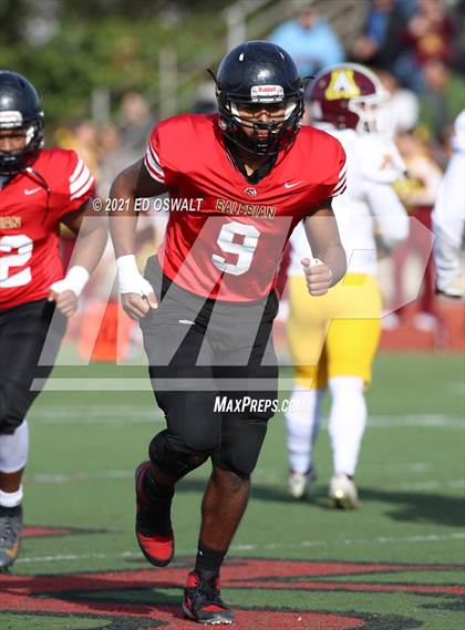 Thumbnail 1 in Arlington @ Salesian College Preparatory (CIF State 6-A Championship) photogallery.