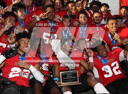Thumbnail 2 in Arlington @ Salesian College Preparatory (CIF State 6-A Championship) photogallery.