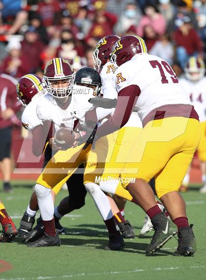 Thumbnail 3 in Arlington @ Salesian College Preparatory (CIF State 6-A Championship) photogallery.