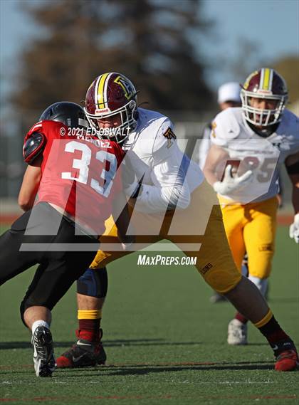 Thumbnail 2 in Arlington @ Salesian College Preparatory (CIF State 6-A Championship) photogallery.