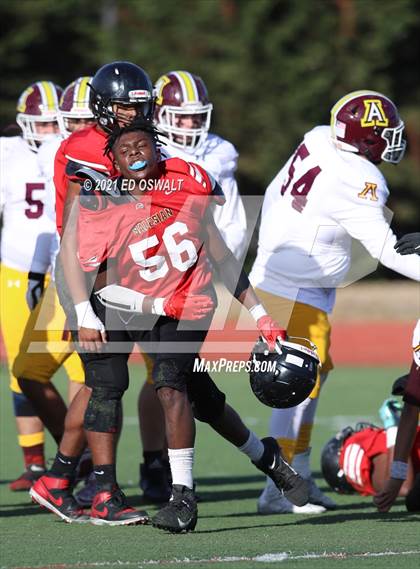 Thumbnail 3 in Arlington @ Salesian College Preparatory (CIF State 6-A Championship) photogallery.