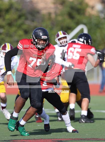 Thumbnail 1 in Arlington @ Salesian College Preparatory (CIF State 6-A Championship) photogallery.