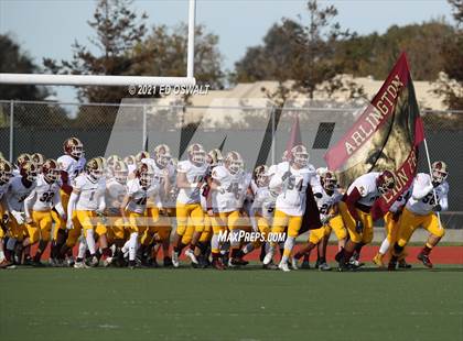 Thumbnail 3 in Arlington @ Salesian College Preparatory (CIF State 6-A Championship) photogallery.