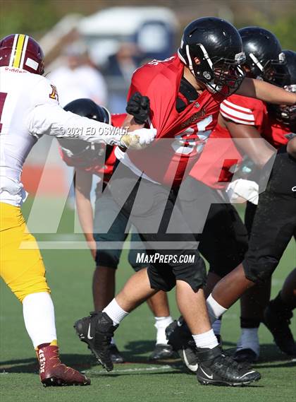 Thumbnail 2 in Arlington @ Salesian College Preparatory (CIF State 6-A Championship) photogallery.