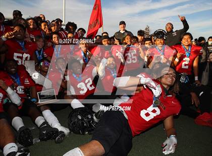 Thumbnail 3 in Arlington @ Salesian College Preparatory (CIF State 6-A Championship) photogallery.