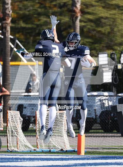 Thumbnail 3 in Cardinal Newman @ Marin Catholic (CIF NCS D1/Open Quarterfinal) photogallery.