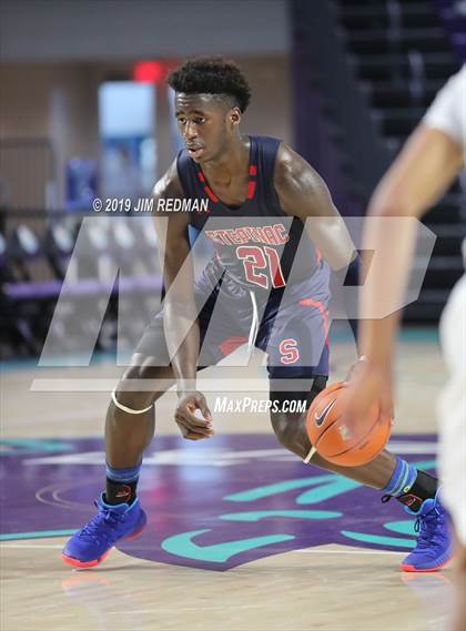 Thumbnail 1 in Archbishop Stepinac vs. Scotlandville (City of Palms Classic) photogallery.
