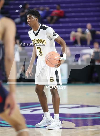 Thumbnail 2 in Archbishop Stepinac vs. Scotlandville (City of Palms Classic) photogallery.