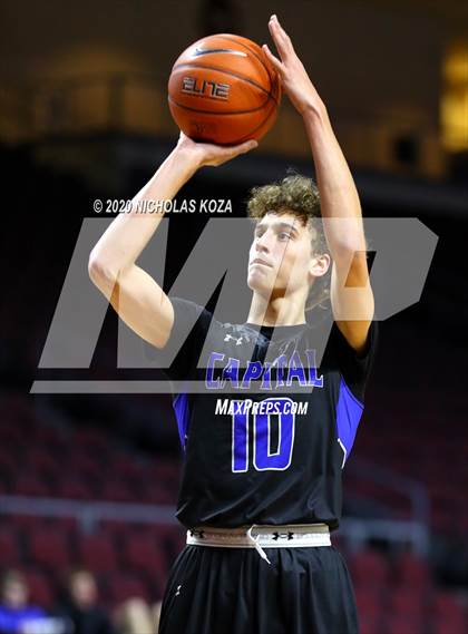 Thumbnail 2 in Desert Pines vs. Capital Christian (Tarkanian Classic) photogallery.