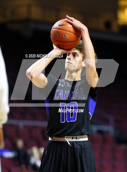 Thumbnail 1 in Desert Pines vs. Capital Christian (Tarkanian Classic) photogallery.