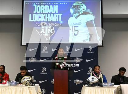 Thumbnail 3 in St. John Bosco Signing Day photogallery.